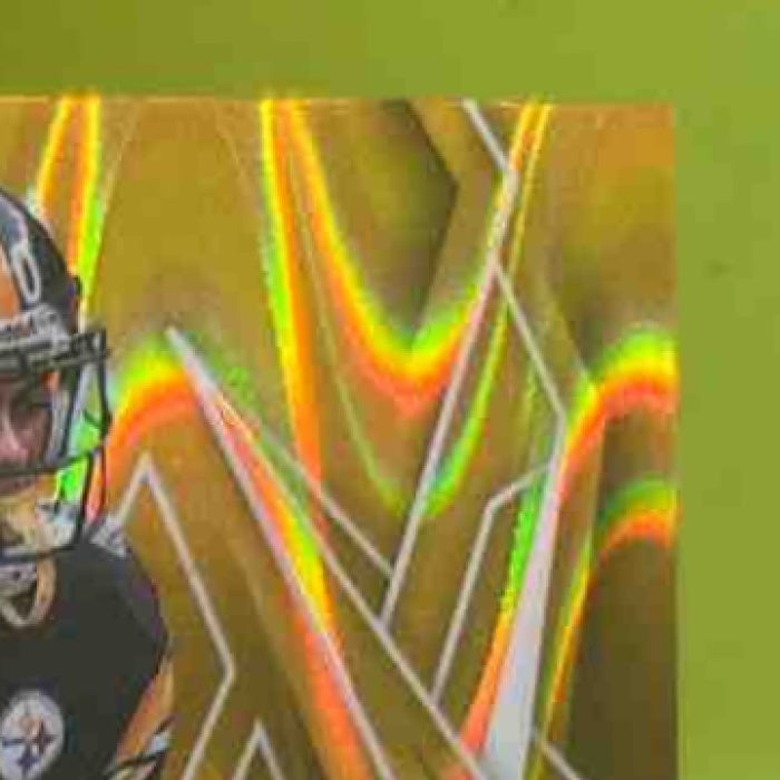 2025 Panini Phoenix Plaxico Burress Gold Hyper 3/10 #35 Pittsburgh Steelers - Sports Cards