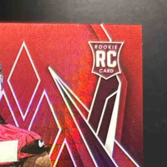 2025 Panini Phoenix Trey Amos Red Hyper /399 #213 RC Washington Commanders - Sports Cards