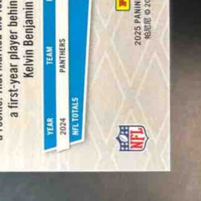 2025 Panini Phoenix Xavier Legette Gold Pyramids /10 #70 Carolina Panthers - Sports Cards