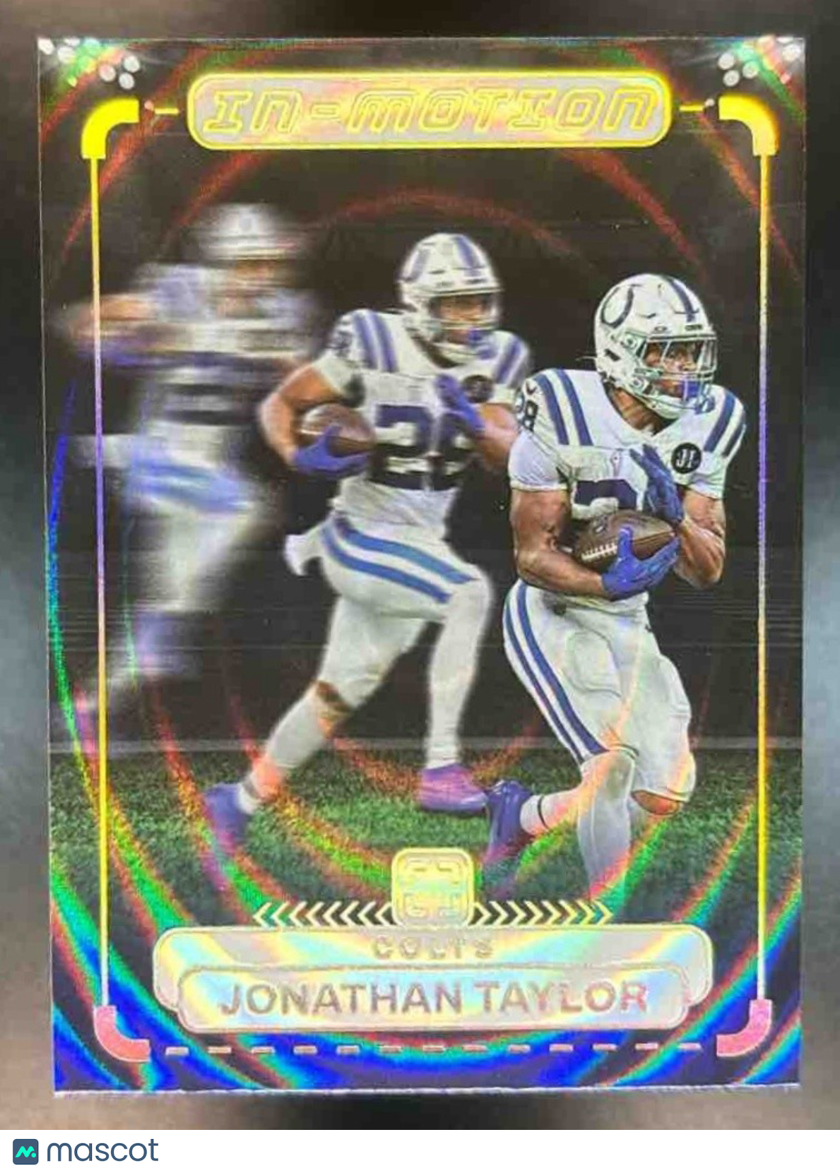 2025 Panini PhotoGenic Jonathan Taylor In-Motion #20 Indianapolis Colts - Sports Cards