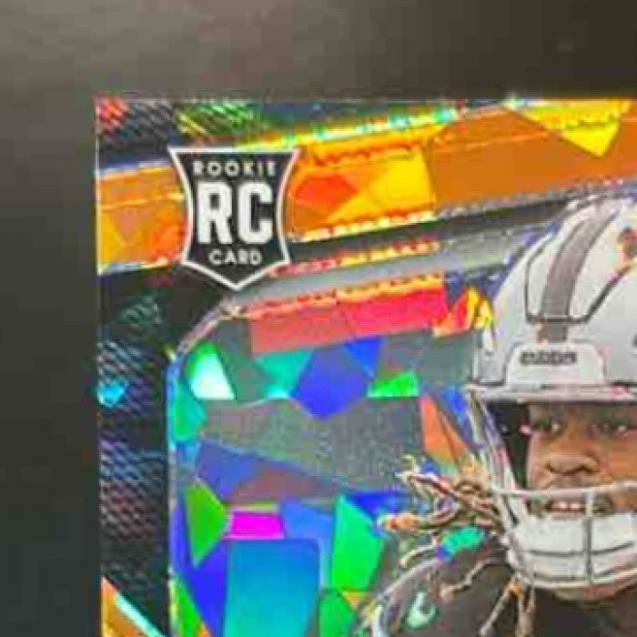 2025 Panini Prizm Ashton Jeanty Orange Ice #315 RC Las Vegas Raiders - Sports Cards