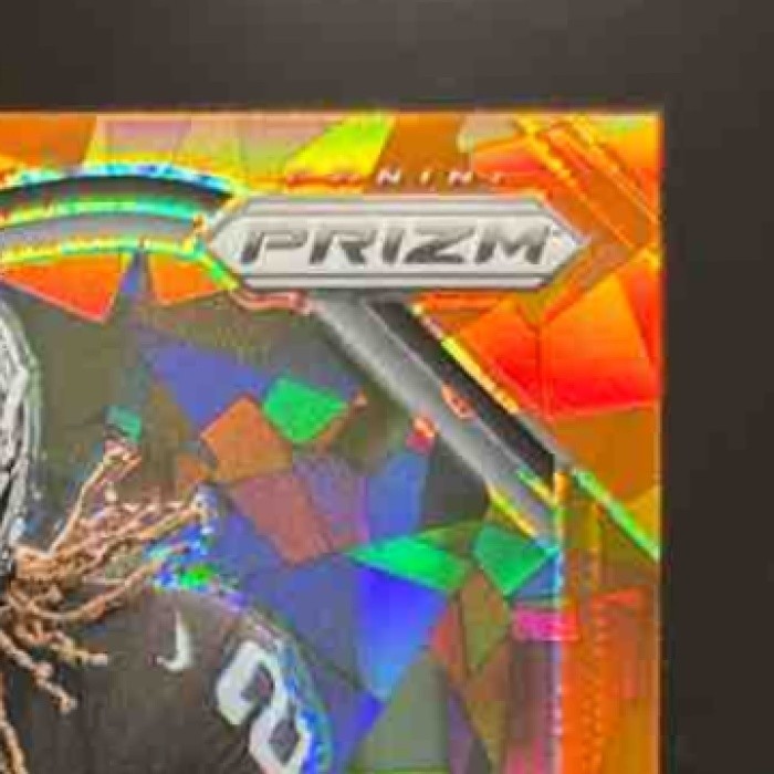 2025 Panini Prizm Ashton Jeanty Orange Ice #315 RC Las Vegas Raiders - Sports Cards