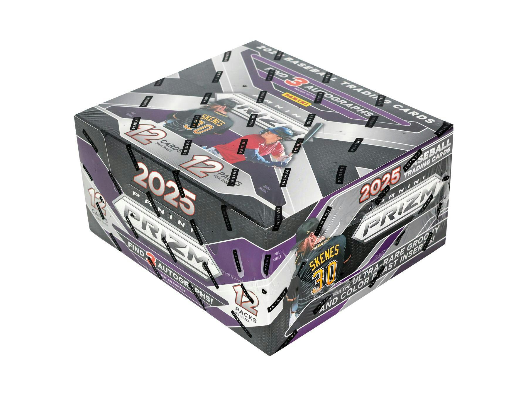 2025 Panini Prizm Baseball Hobby Box (3 Autos) - MLB Hobby Box