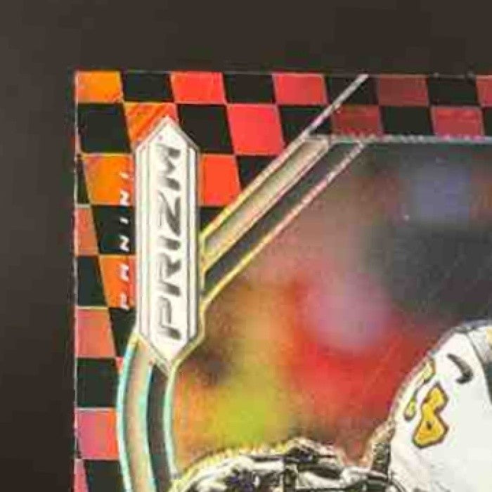 2025 Panini Prizm Black and Red Checkerboard Alvin Kamara #190 New Orleans Saint - Sports Cards
