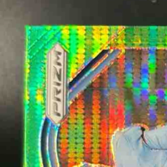 2025 Panini Prizm Cam Ward Neon Green Pulsar #352 RC Tennessee Titans - Sports Cards