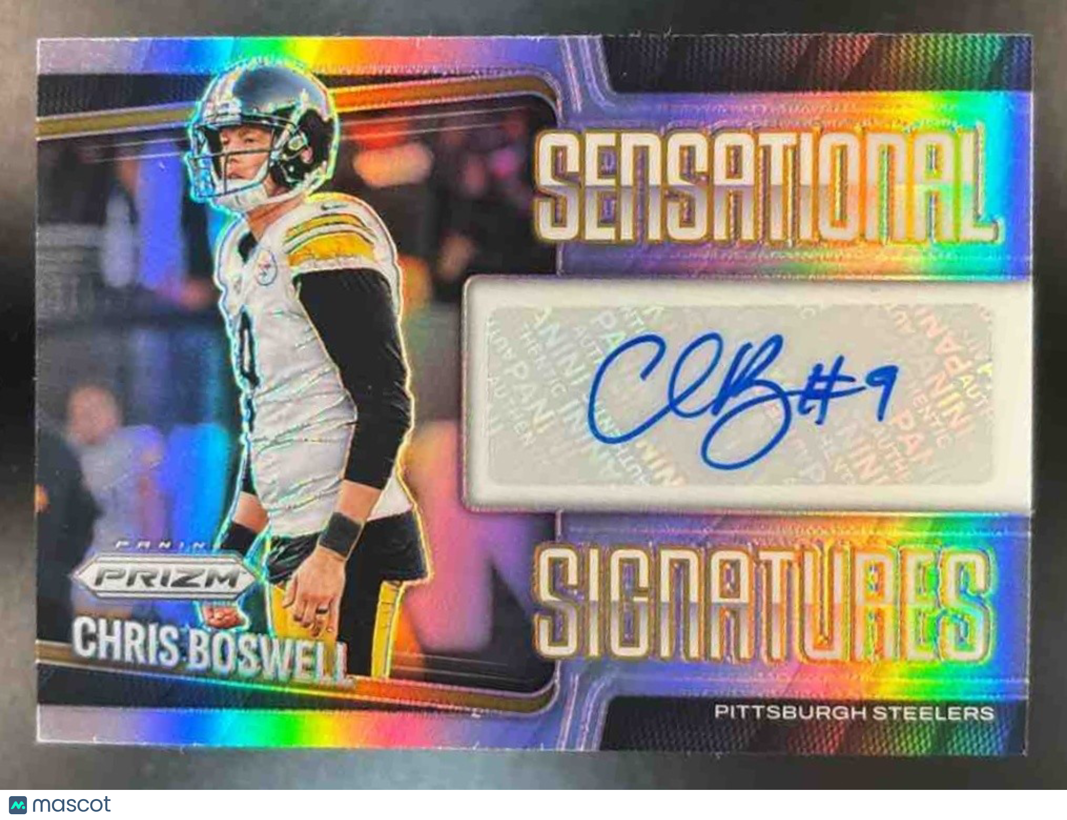 2025 Panini Prizm Chris Boswell Sensational Signatures /149 Auto Steelers - Sports Cards