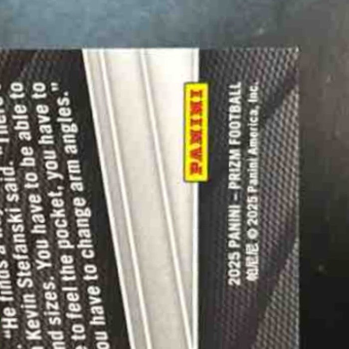 2025 Panini Prizm Dillon Gabriel Blue Ice 99/99 #372 RC Cleveland Browns - Sports Cards