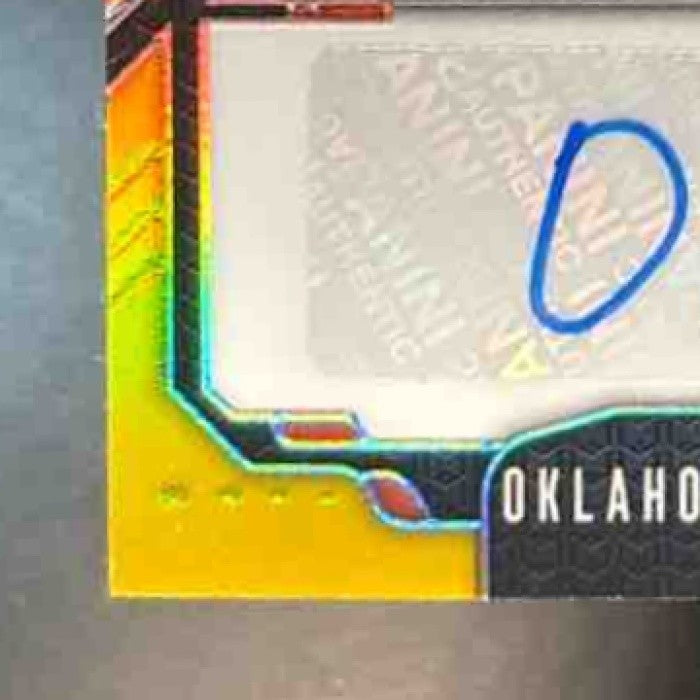 2025 Panini Prizm Draft Ollie Gordon II Auto Gold /10 #Oklahoma State Cowboys - Sports Cards