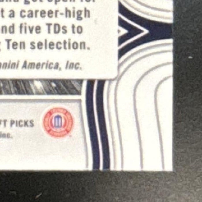 2025 Panini Prizm Draft Picks Colston Loveland Signing Day Green Auto Wolverines - Sports Cards