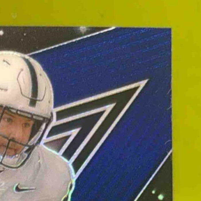 2025 Panini Prizm Draft Tyler Warren Saturday Star Auto Blue /75 - Sports Cards