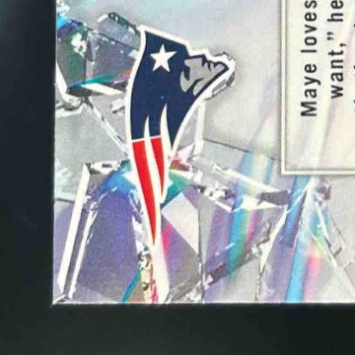 2025 Panini Prizm Drake Maye Break Silver #6 New England Patriots - Sports Cards