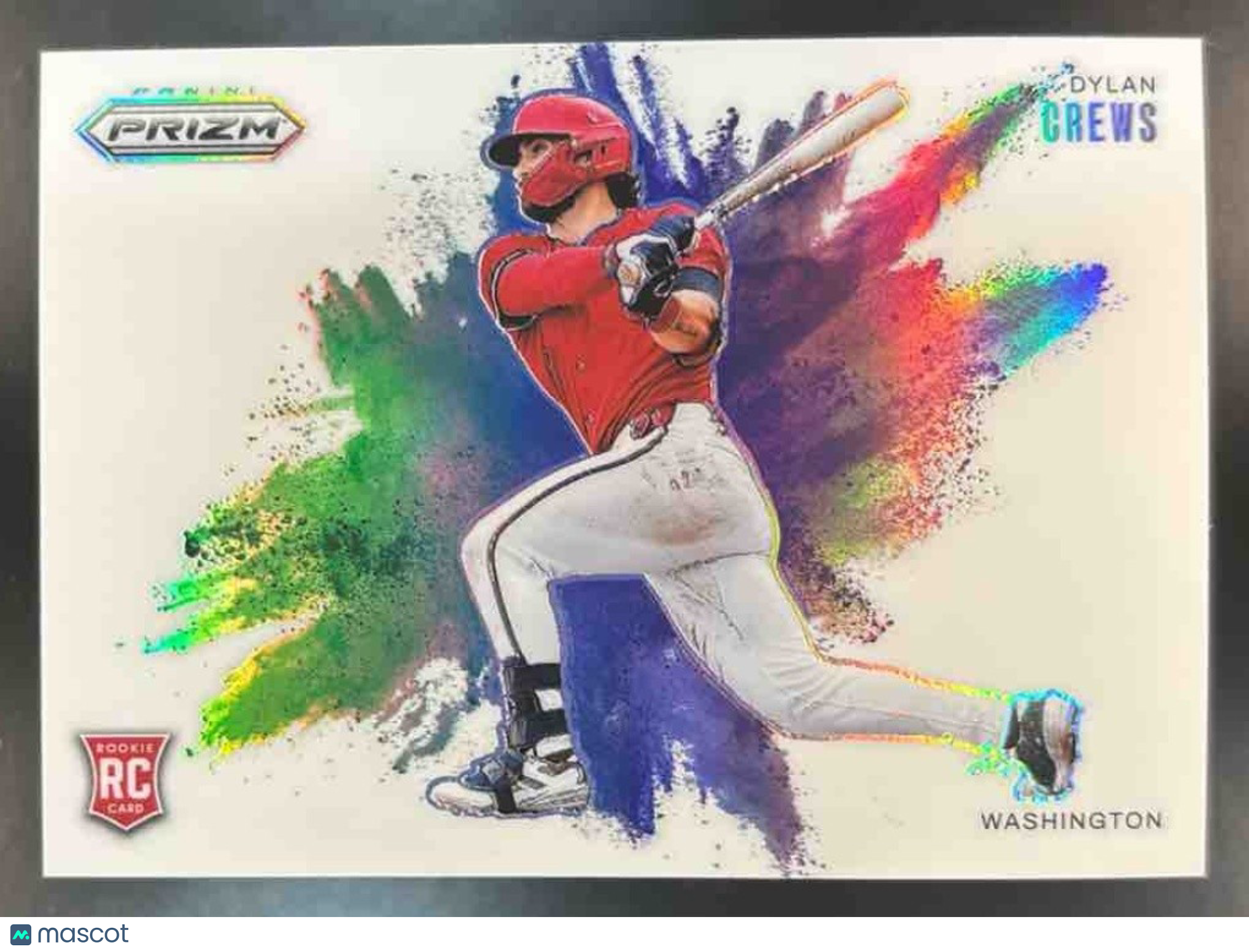 2025 Panini Prizm Dylan Crews Color Blast #10 Washington Nationals - Sports Cards