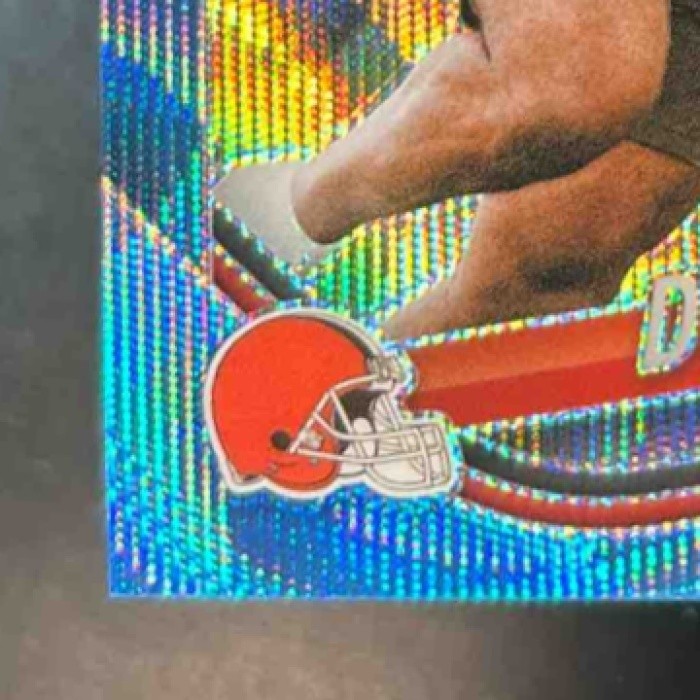 2025 Panini Prizm Dylan Sampson Blue Wave /230 #365 RC Cleveland Browns - Sports Cards
