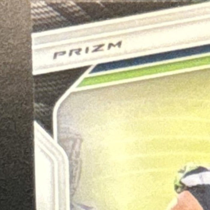 2025 Panini Prizm Grey Zabel Rookie Auto Silver #387 RC Seattle Seahawks - Sports Cards