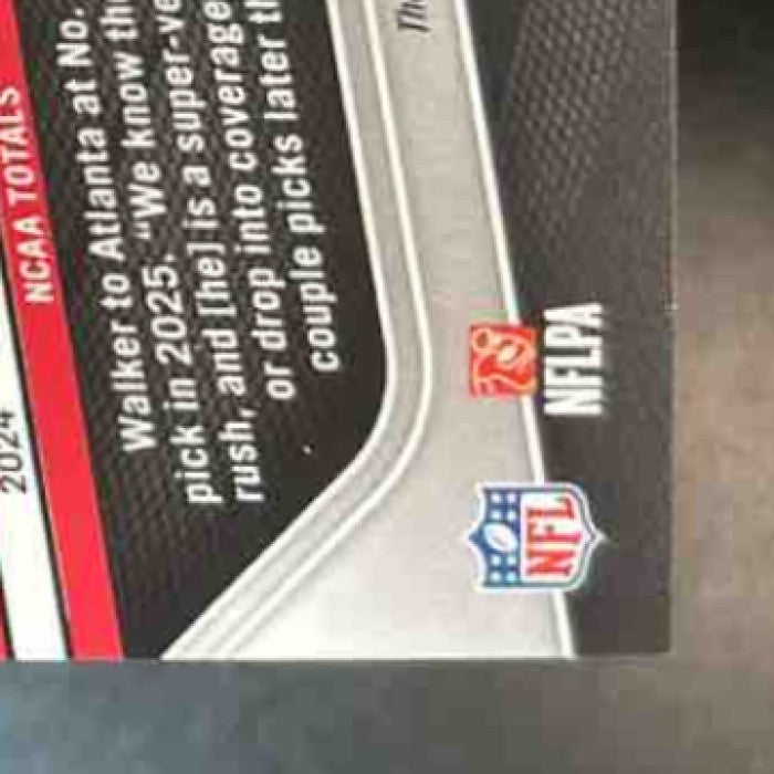 2025 Panini Prizm Jalon Walker Rookie Choice Auto /100 #398 RC Atlanta Falcons - Sports Cards