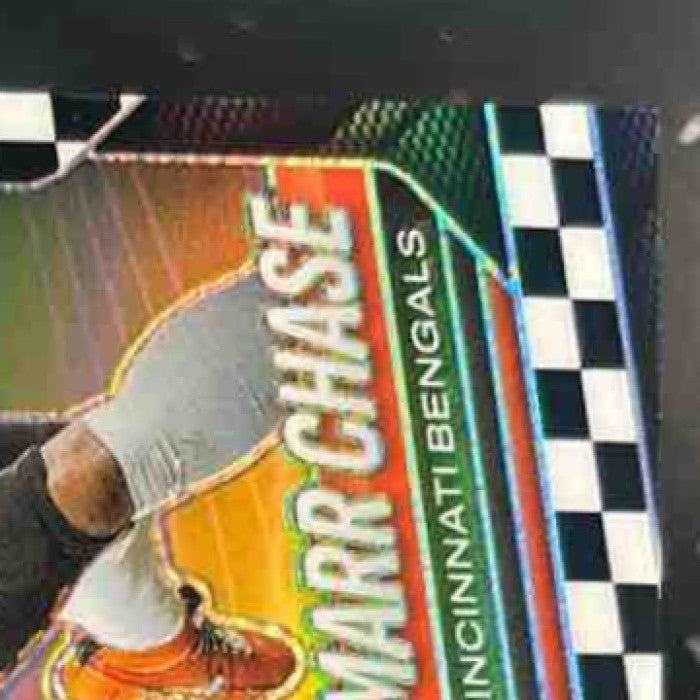 2025 Panini Prizm Ja’Marr Chase Black & White Checker #208 Cincinnati Bengals - Sports Cards