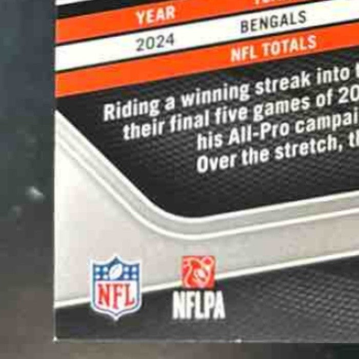 2025 Panini Prizm Ja’Marr Chase Black & White Checker #208 Cincinnati Bengals - Sports Cards