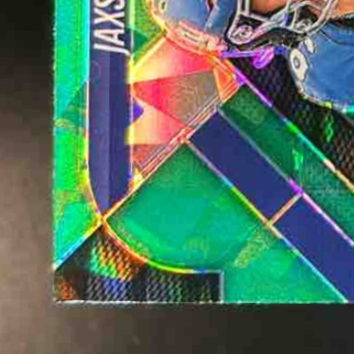 2025 Panini Prizm Jaxson Dart RC Emergent Green Ice #6 New York Giants - Sports Cards