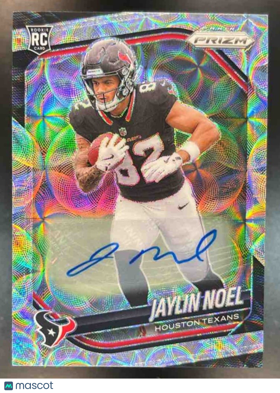 2025 Panini Prizm Jaylin Noel Rookie Choice Auto /100 #386 RC Houston Texans - Sports Cards