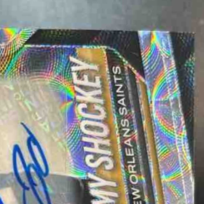 2025 Panini Prizm Jeremy Shockey Choice Auto /100 #200 New Orleans Saints - Sports Cards