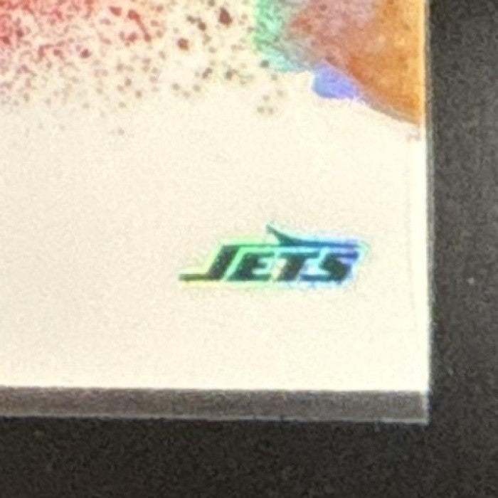 2025 Panini Prizm Justin Fields Color Blast #24 New York Jets - Sports Cards