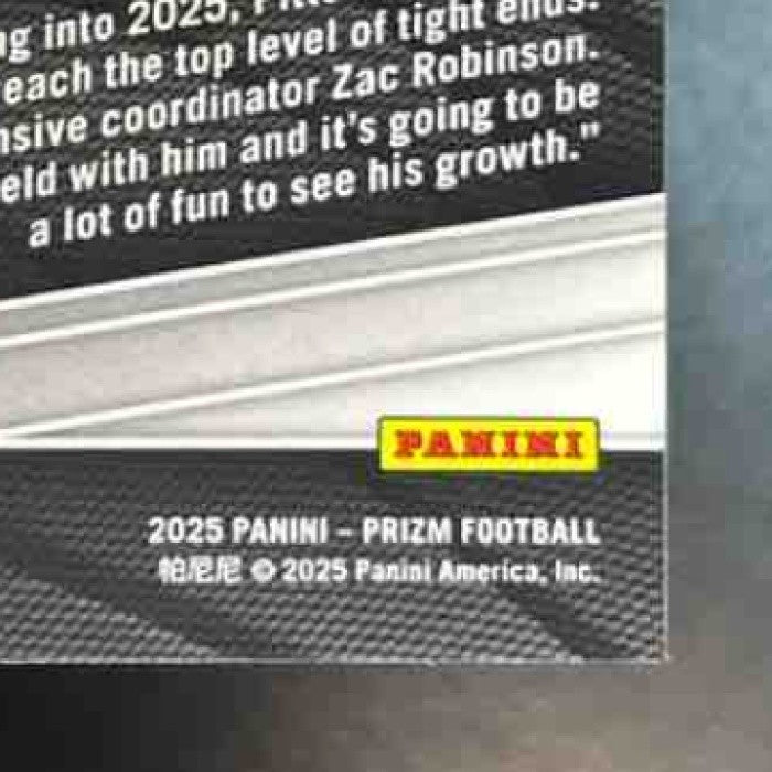 2025 Panini Prizm Kyle Pitts Lazer #222 Atlanta Falcons - Sports Cards