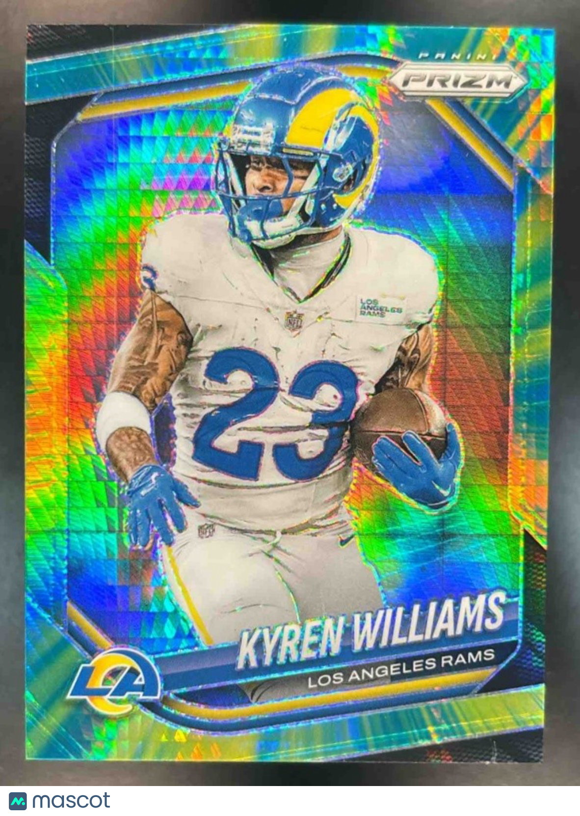 2025 Panini Prizm Kyren Williams Hyper /200 #138 Los Angeles Rams - Sports Cards