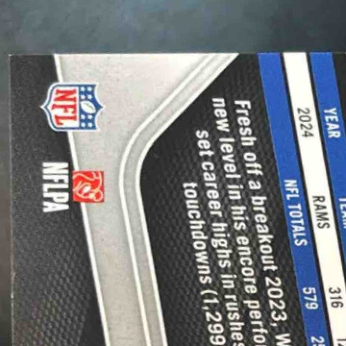 2025 Panini Prizm Kyren Williams Hyper /200 #138 Los Angeles Rams - Sports Cards