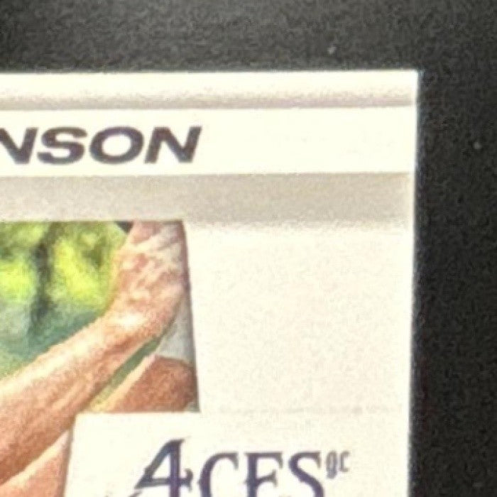 2025 Panini Prizm LIV Dustin Johnson Throwback Signatures Blue /99 Auto 4Aces GC - Sports Cards