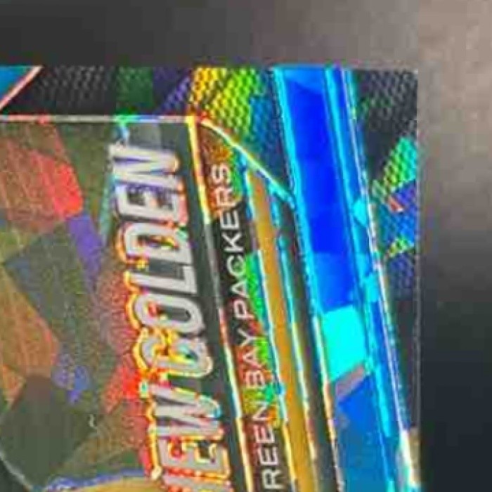 2025 Panini Prizm Matthew Golden Blue Ice 98/99 #326 RC Green Bay Packers - Sports Cards