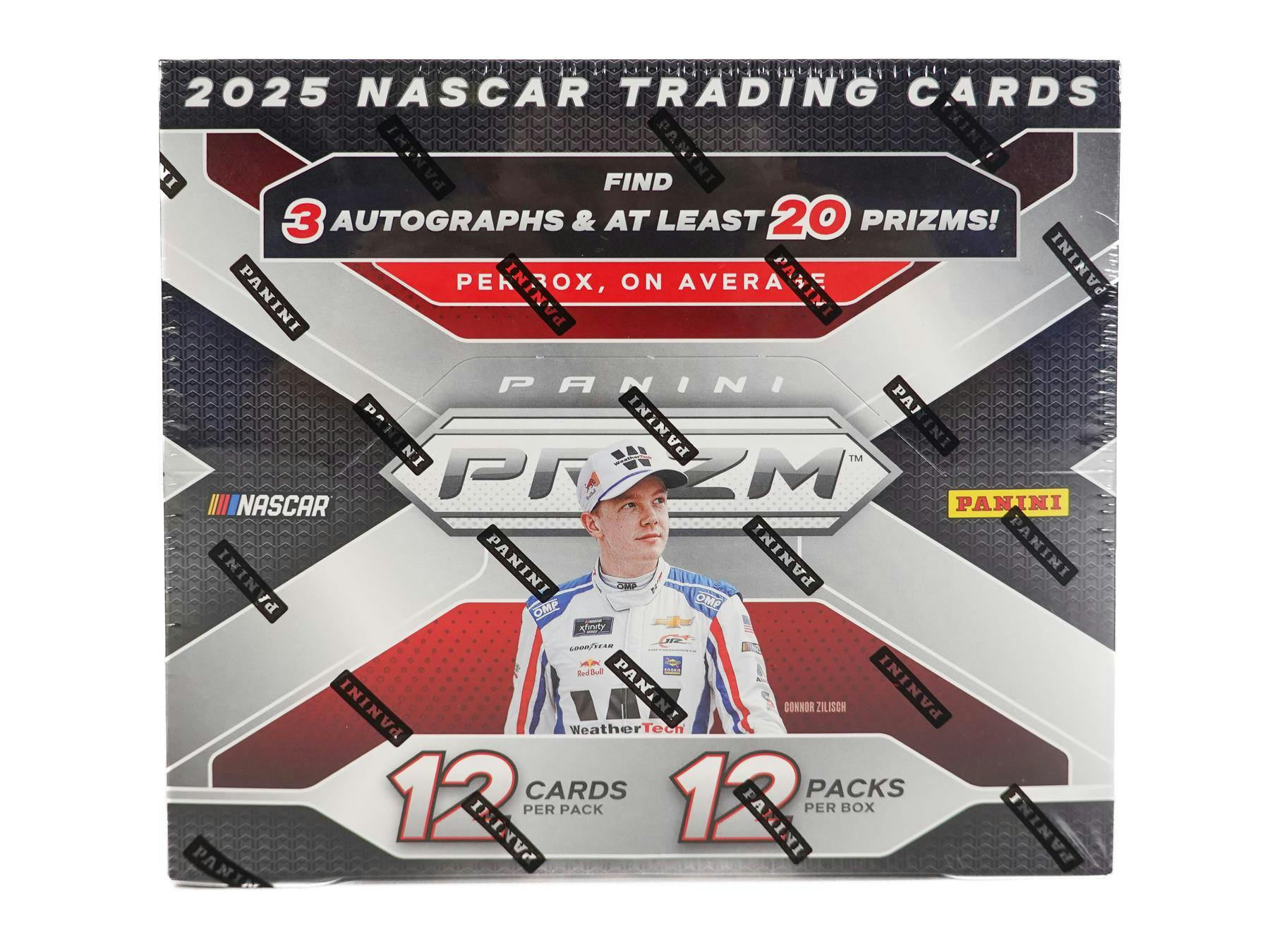 2025 Panini Prizm NASCAR Racing Hobby Box (3 Autos) - Racing