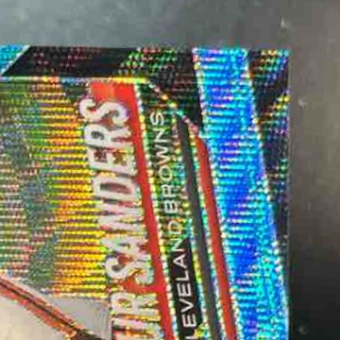 2025 Panini Prizm Shedeur Sanders Blue Wave /230 #302 RC Cleveland Browns - Sports Cards