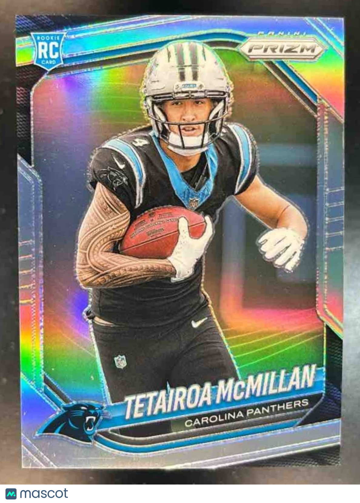 2025 Panini Prizm - Tetairoa McMillan Silver #311 RC Carolina Panthers - Sports Cards