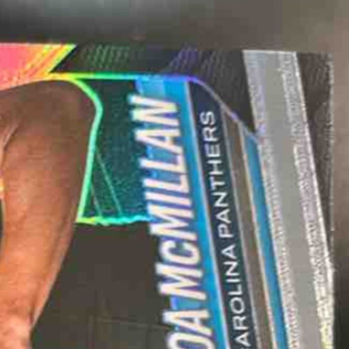 2025 Panini Prizm Tetairoa McMillan Variations Silver #401 Carolina Panthers - Sports Cards