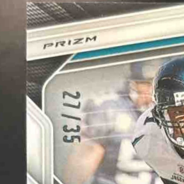2025 Panini Prizm Torry Holt Auto Red Shimmer /35 #121 Jacksonville Jaguars - Sports Cards