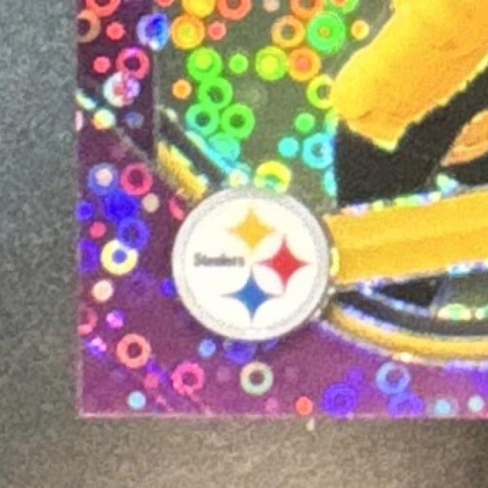 2025 Panini Prizm Will Howard No Huddle Purple /75 #367 RC Pittsburgh Steelers - Sports Cards