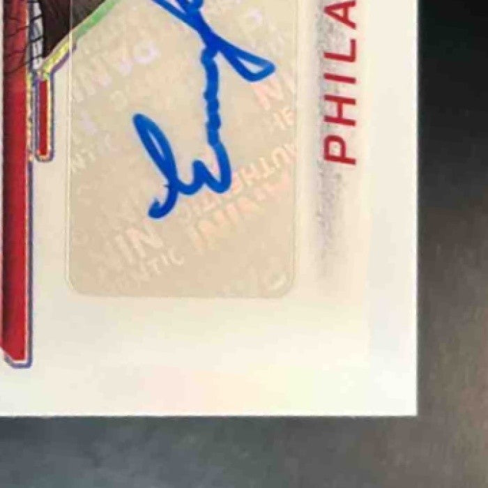 2025 Panini Prospect Edition Aroon Escobar Signatures Silver #158 Auto Phillies - Sports Cards