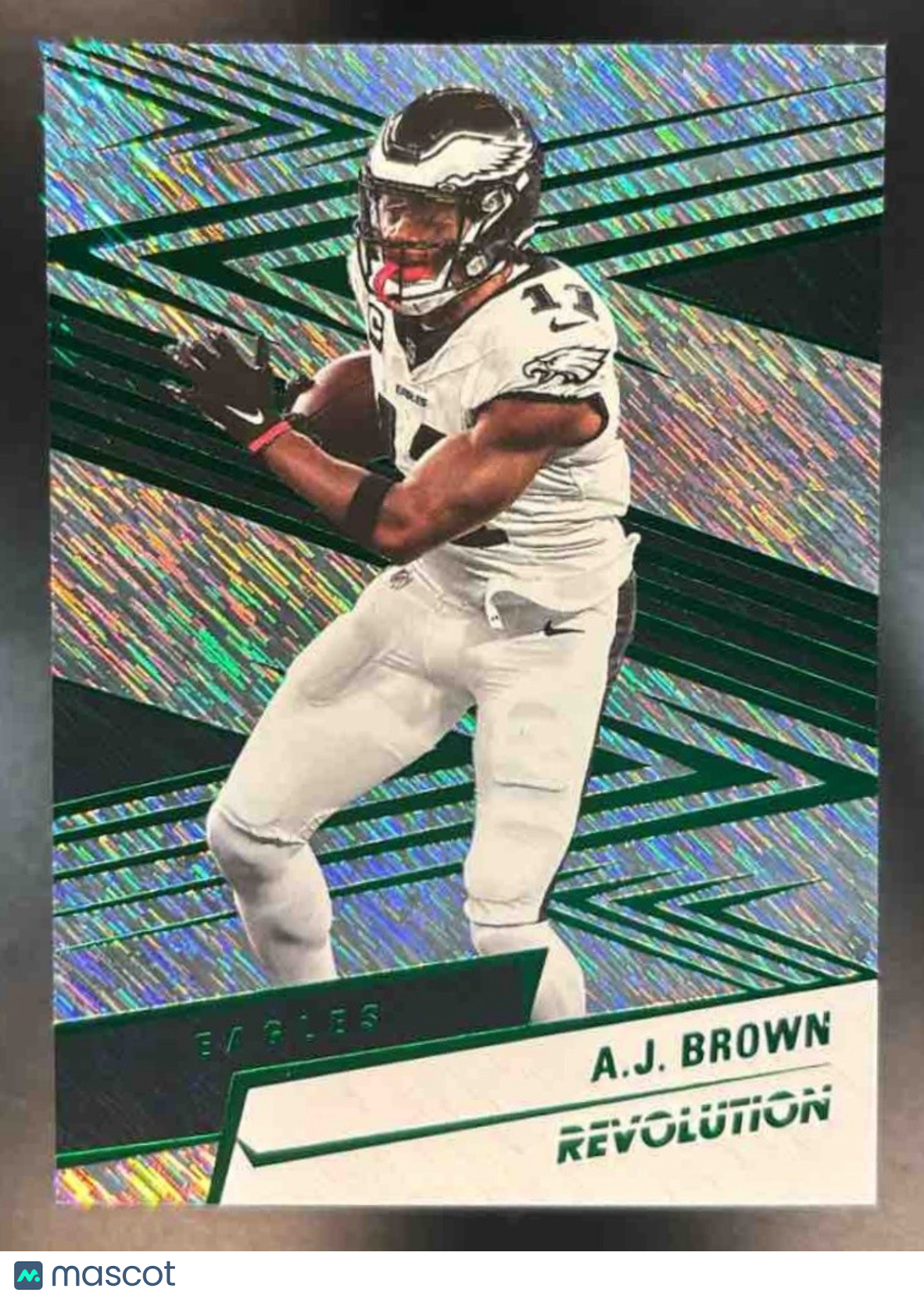 2025 Panini Revolution A.J. Brown /699 #181 Philadelphia Eagles - Sports Cards