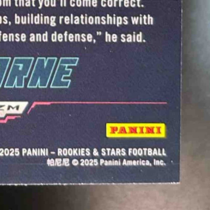 2025 Panini Rookies & Stars Jalen Milroe Airborne Silver #23 RC Seattle Seahawks - Sports Cards