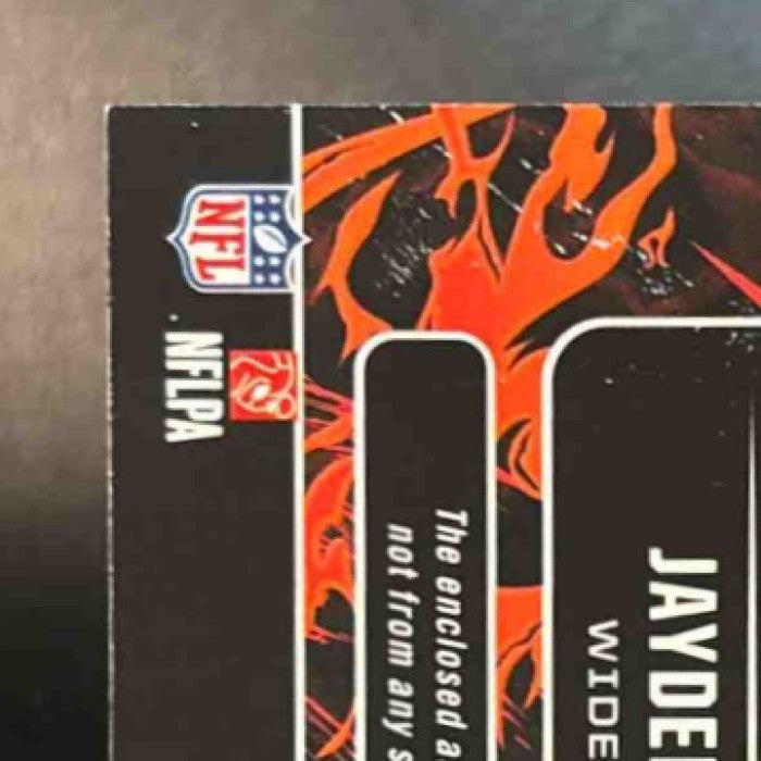 2025 Panini Rookies & Stars Jayden Higgins High Octane Patch MEM RC Texans - Sports Cards