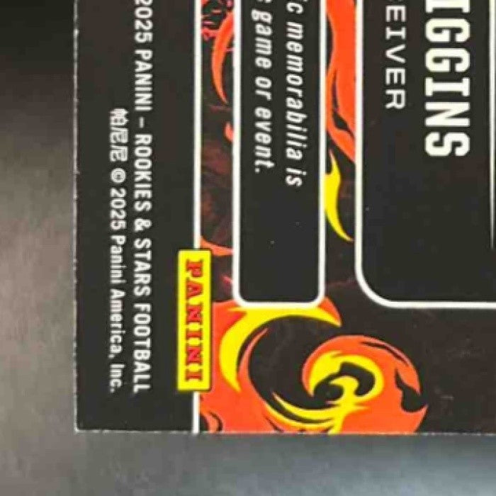 2025 Panini Rookies & Stars Jayden Higgins High Octane Patch MEM RC Texans - Sports Cards