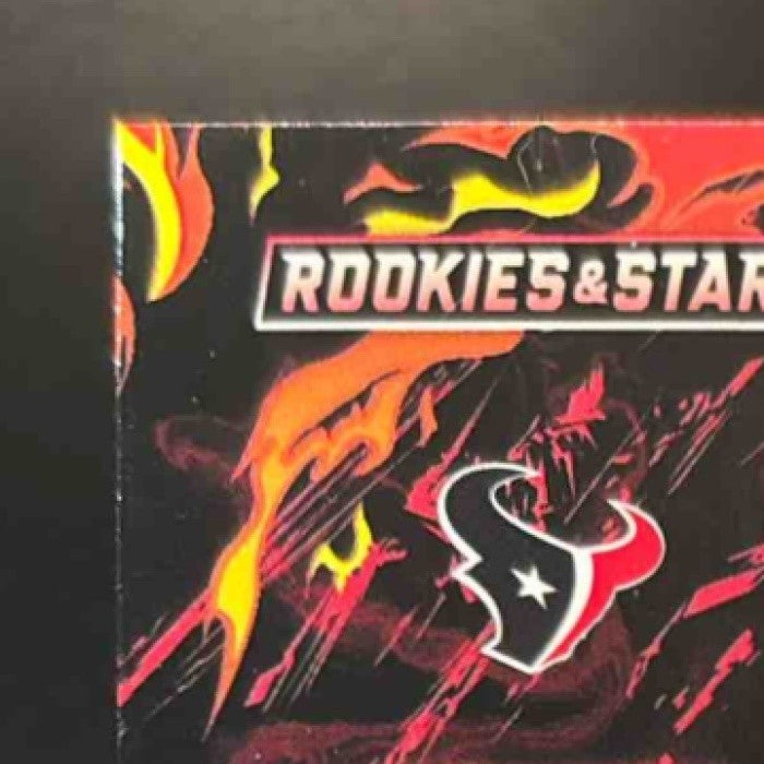 2025 Panini Rookies & Stars Jayden Higgins High Octane Patch MEM RC Texans - Sports Cards