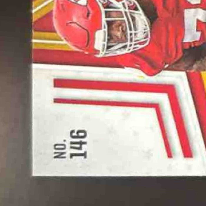 2025 Panini Rookies & Stars Josh Simmons Purple /999 #146 RC Kansas City Chiefs - Sports Cards
