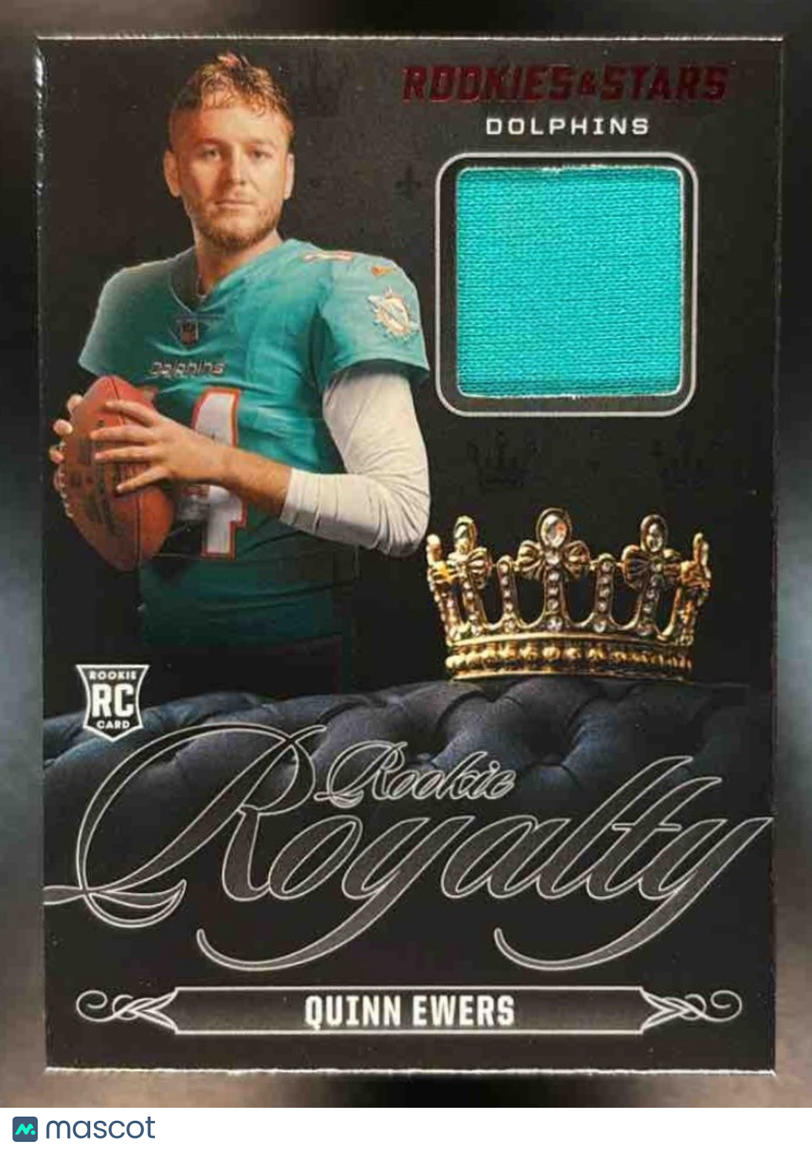 2025 Panini Rookies & Stars Quinn Ewers Rookie Royalty #RR-QES MEM RC Miami - Sports Cards