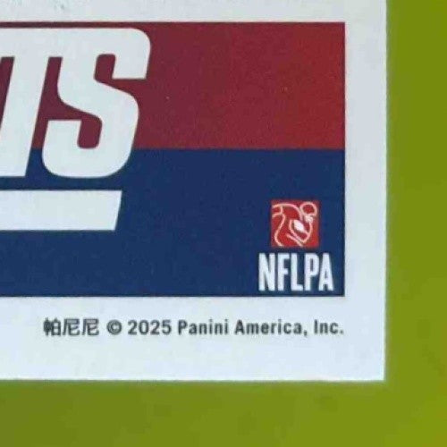 2025 Panini Score Cam Skattebo Rookies Signatures #1 Auto New York Giants - Sports Cards