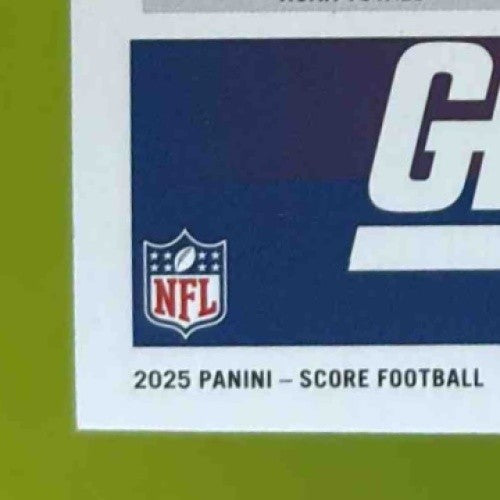2025 Panini Score Cam Skattebo Rookies Signatures #1 Auto New York Giants - Sports Cards