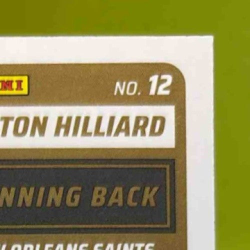 2025 Panini Score Dalton Hilliard Dots Red 8/25 #12 New Orleans Saints - Sports Cards
