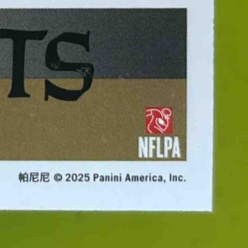 2025 Panini Score Dalton Hilliard Dots Red 8/25 #12 New Orleans Saints - Sports Cards