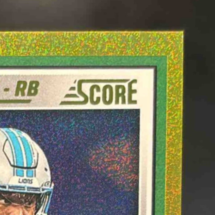 2025 Panini Score David Montgomery Dots Gold /499 #103 Detroit Lions - Sports Cards