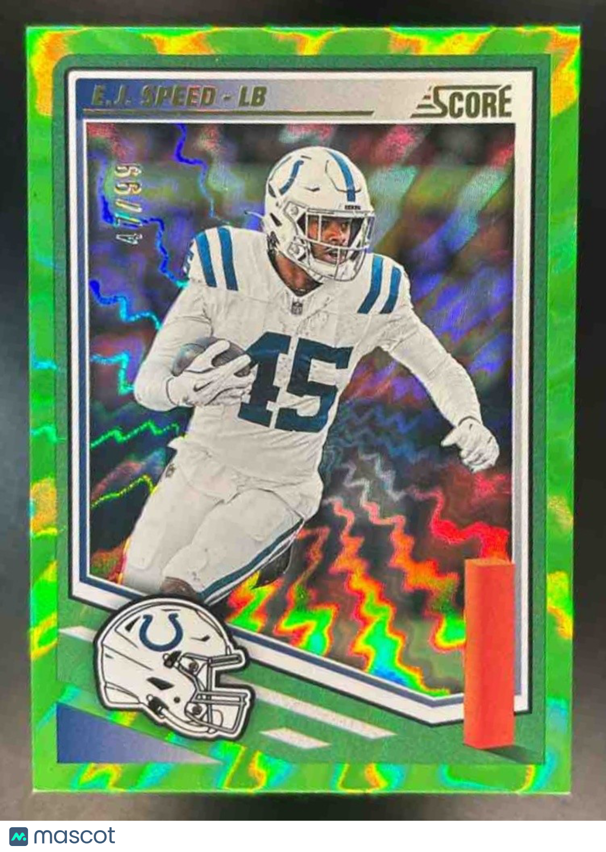 2025 Panini Score E.J. Speed Electric /99 #48 Indianapolis Colts - Sports Cards